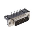 K22X-A15P-N - CONN D-SUB PLUG 15POS R/A SLDR