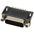 10090926-P264VLF - CONN D-SUB HD PLUG 26P R/A SLDR