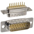 172-E15-113R001 - CONN D-SUB PLUG 15P PNL MNT SLDR