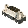 09651617713 - CONN D-SUB PLUG 9POS VERT SLDR