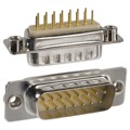 172-E15-113R011 - CONN D-SUB PLUG 15P PNL MNT SLDR