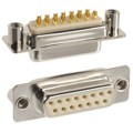 172-E15-203R021 - CONN D-SUB RCPT 15POS PNL MNT
