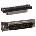 190-025-163R001 - CONN D-SUB PLUG 25P SMD R/A SLDR