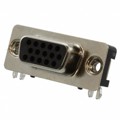 33DSMT1-E15SNCT - CONN D-SUB HD RCPT 15POS SMD R/A
