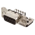 1-106505-2 - CONN D-SUB RCPT 9POS R/A SLDR