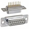 172-015-212R001 - CONN D-SUB RCPT 15P PNL MNT SLDR