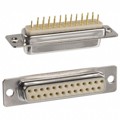 172-E25-213R001 - CONN D-SUB RCPT 25P PNL MNT SLDR