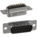 163A11079X - CONN D-SUB PLUG 15POS SLDR CUP