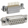 172-015-212-021 - CONN D-SUB RCPT 15P PNL MNT SLDR