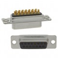 L77DA15S - CONN D-SUB RCPT 15POS SLDR CUP