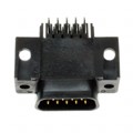 747467-1 - CONN D-SUB PLUG 9POS R/A SLDR