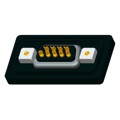 SDB-09PMMS-SL8001 - CONN D-SUB PLUG 9POS PNL MNT