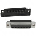 6E17C-025S-AJ-120 - CONN D-SUB RCPT 25POS R/A SLDR