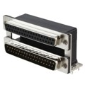 ASUB-277-37TP25 - CONN D-SUB PLUG/RCPT 37P R/A SLD