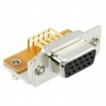 181-M15-213R141 - CONN D-SUB HD RCPT 15P R/A SLDR