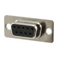 DE-9S-A197 - CONN D-SUB RCPT 9POS PNL MNT