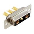 680M3W3K203L201 - CONN D-SUB RCPT 3POS PNL MNT