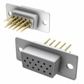 780-M15-213R001 - CONN D-SUB HD RCPT 15POS PNL MNT