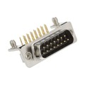 773-E15-113R461 - CONN D-SUB PLUG 15POS R/A SLDR