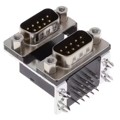 K42X-E9P/P-A4NJ - CONN D-SUB PLUG 9POS R/A SLDR