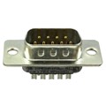 FCE17-E09PM-250 - CONN D-SUB PLUG 9POS SLDR CUP