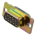 DEM-9S - CONN D-SUB RCPT 9POS PNL MNT