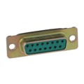 DAM15S - CONN D-SUB RCPT 15P SLDR CUP