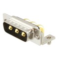 684M3W3103L461 - CONN D-SUB PLUG 3POS R/A SLDR