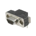 0836119016 - CONN MICRO-D PLUG 9POS R/A SLDR