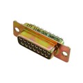 DAM-15S - CONN D-SUB RCPT 15POS PNL MNT