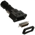 A-DS25-HOOD-WP - CONN D-SUB PLUG 25POS SLDR CUP