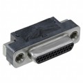 0836149014 - CONN MICRO-D PLUG 25POS R/A SLDR