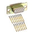 M24308/2-11F - CONN DSUB HD RCPT 15POS PNL MNT