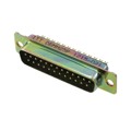 DBMM-25P - CONN D-SUB PLUG 25POS PNL MNT