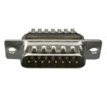 FCE17-A15PM-250 - CONN D-SUB PLUG 15POS SLDR CUP