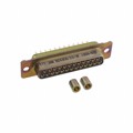 M24308/23-3F - CONN DSUB RCPT 25POS PNL MNT SLD