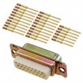 M24308/4-12Z - CONN D-SUB HD PLUG 26P PNL MNT