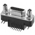 381-015-112L565 - CONN MICRO-D PLUG 15POS R/A SLDR
