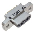 1532210-1 - CONN MICRO-D PLUG 15POS SLDR CUP