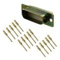 DAMA-15P - CONN D-SUB PLG 15P PNL MT CRIMP