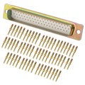 M24308/4-14F - CONN DSUB HD PLUG 62POS PNL MNT