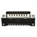 D25P13A4GL00LF - CONN D-SUB PLUG 25POS R/A SLDR