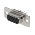 K86X-ED-15S - CONN D-SUB HD RCPT 15P VERT SLDR