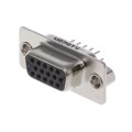K86X-ED-15S-K - CONN D-SUB HD RCPT 15P VERT SLDR