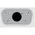 1731070363 - CONN D-SUB PLUG 5POS PNL MNT