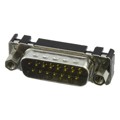09652616713 - CONN D-SUB PLUG 15POS VERT SLDR