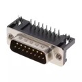 K22X-A15P-N30 - CONN D-SUB PLUG 15POS R/A SLDR