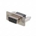 K88X-ED-9S-BR - CONN D-SUB RCPT 9POS VERT SLDR