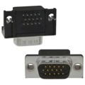 17EBH-015-P-AM-0-10 - CONN D-SUB HD PLUG 15P R/A SLDR