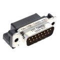 DA-15P-1A2N-K87 - CONN D-SUB PLUG 15POS R/A SLDR
